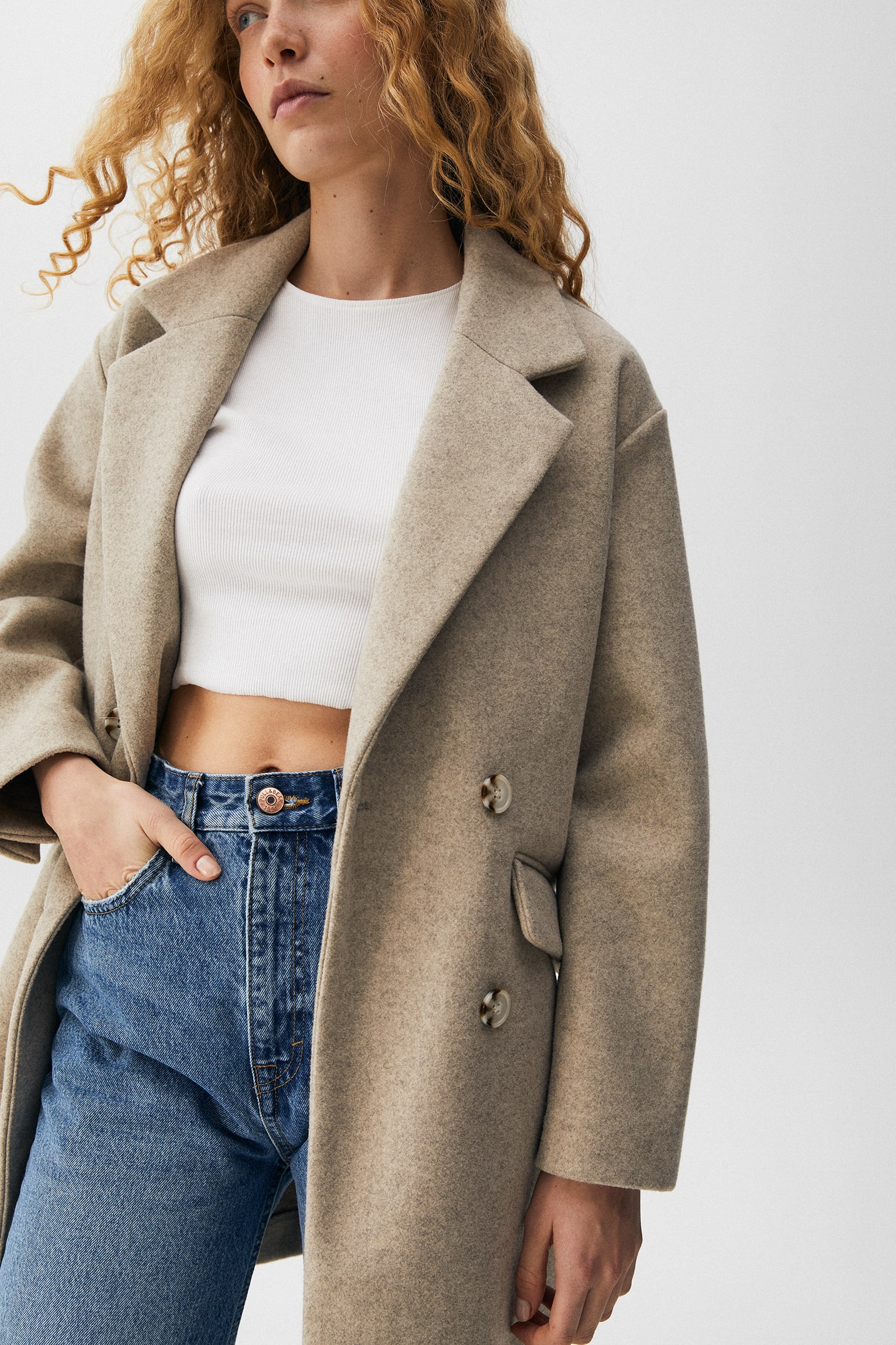 Double-Breasted Coat 3 Double-Breasted Coat - Image 3