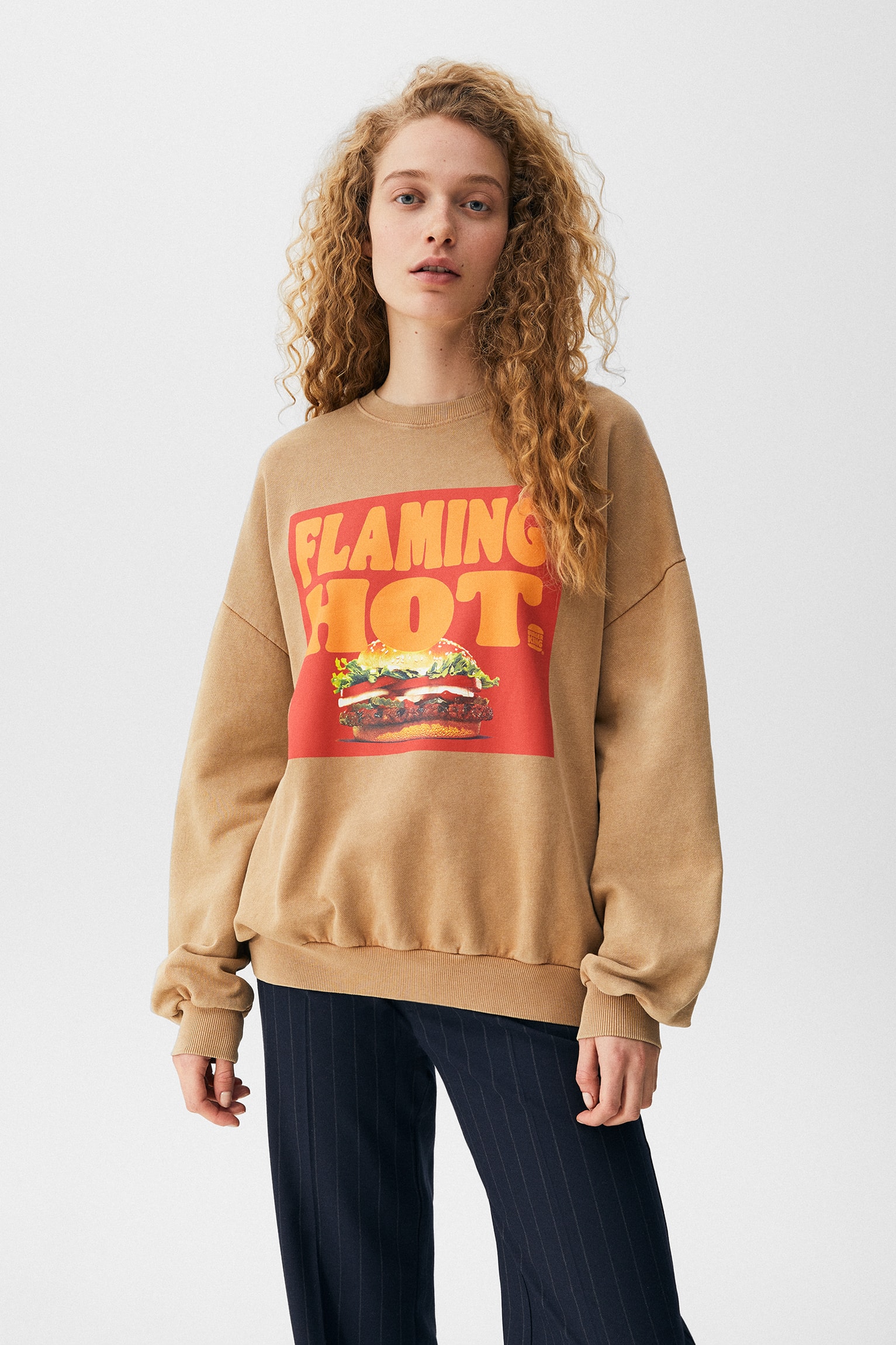 Burger King Flaming Hot Sweatshirt 1 Burger King Flaming Hot Sweatshirt
