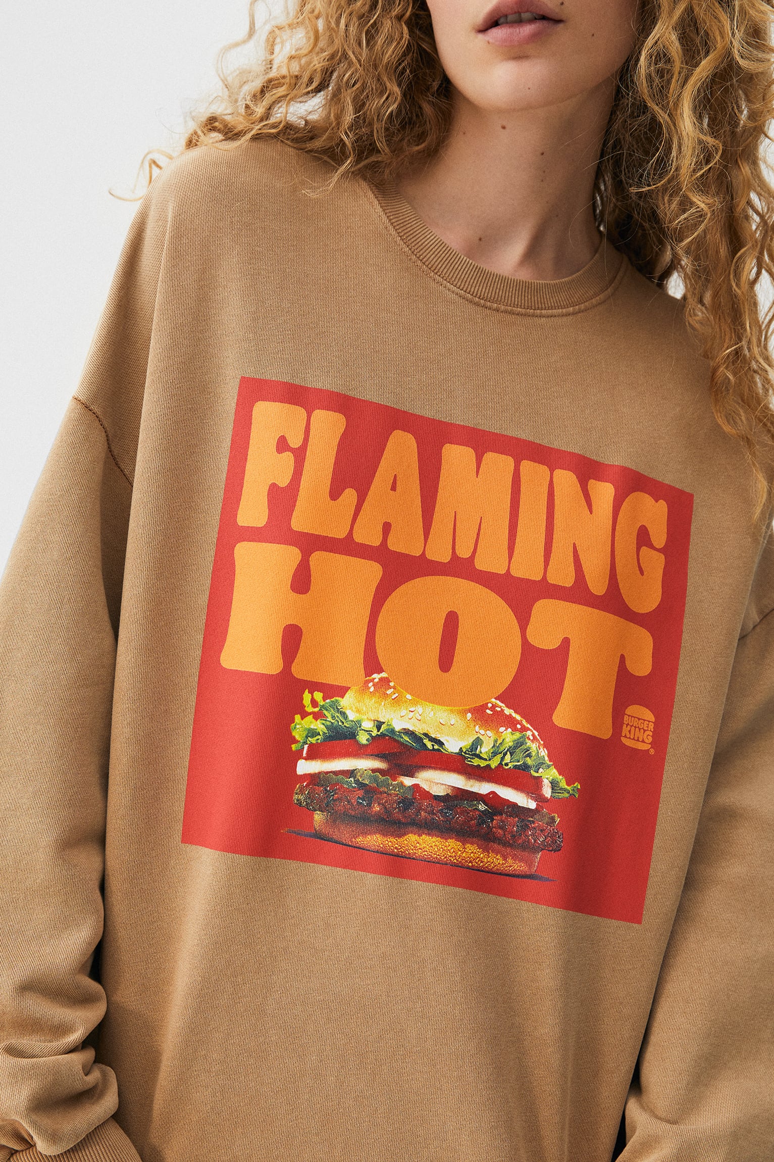 Burger King Flaming Hot Sweatshirt 3 Burger King Flaming Hot Sweatshirt - Image 3