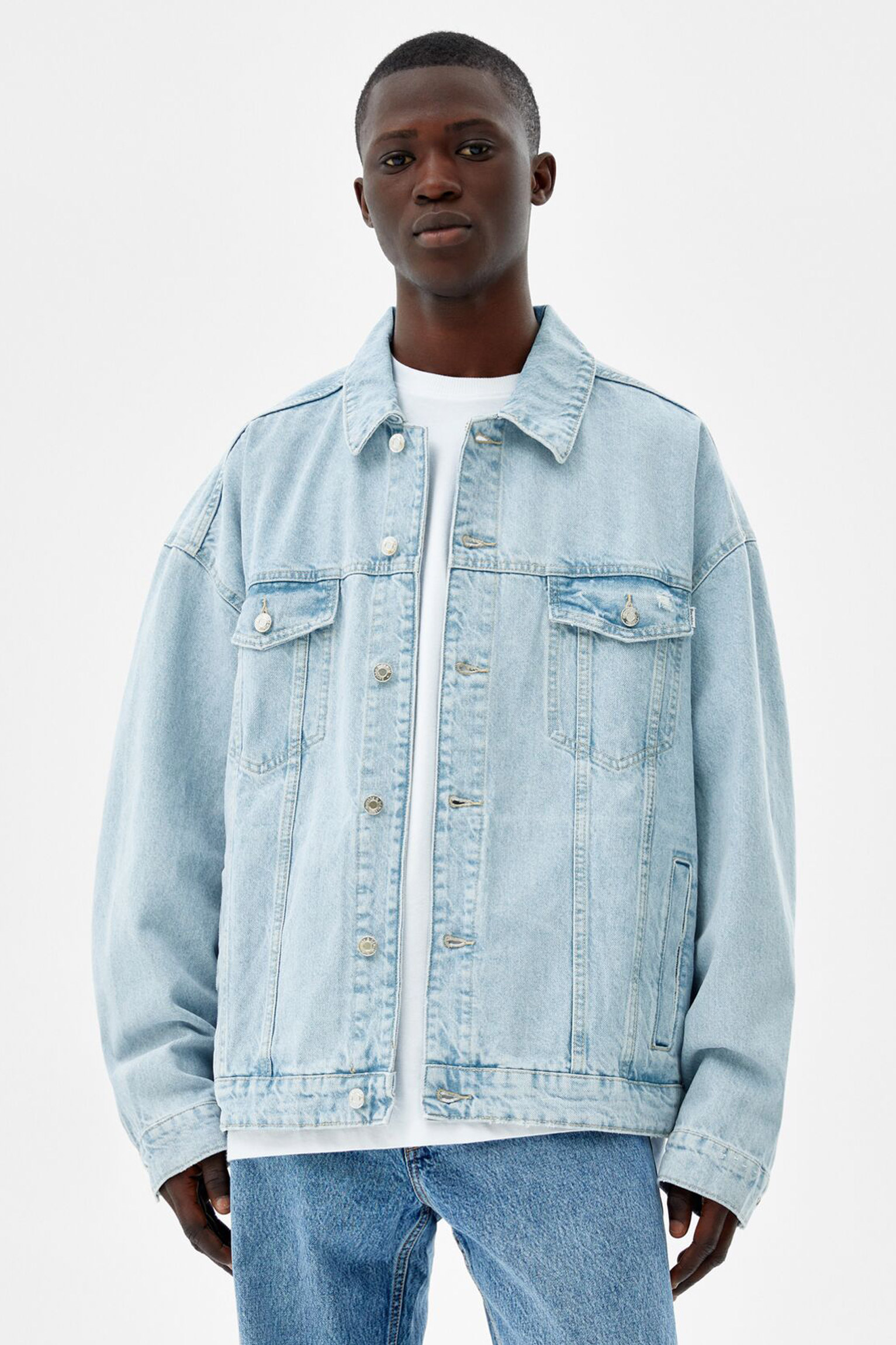 Oversized Denim Jacket 1 Oversized Denim Jacket