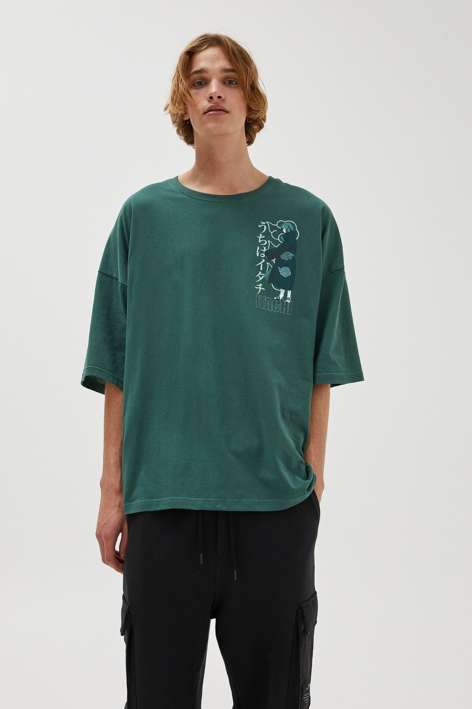 Naruto Itachi Print T-shirt 1 Naruto Itachi Print T-shirt