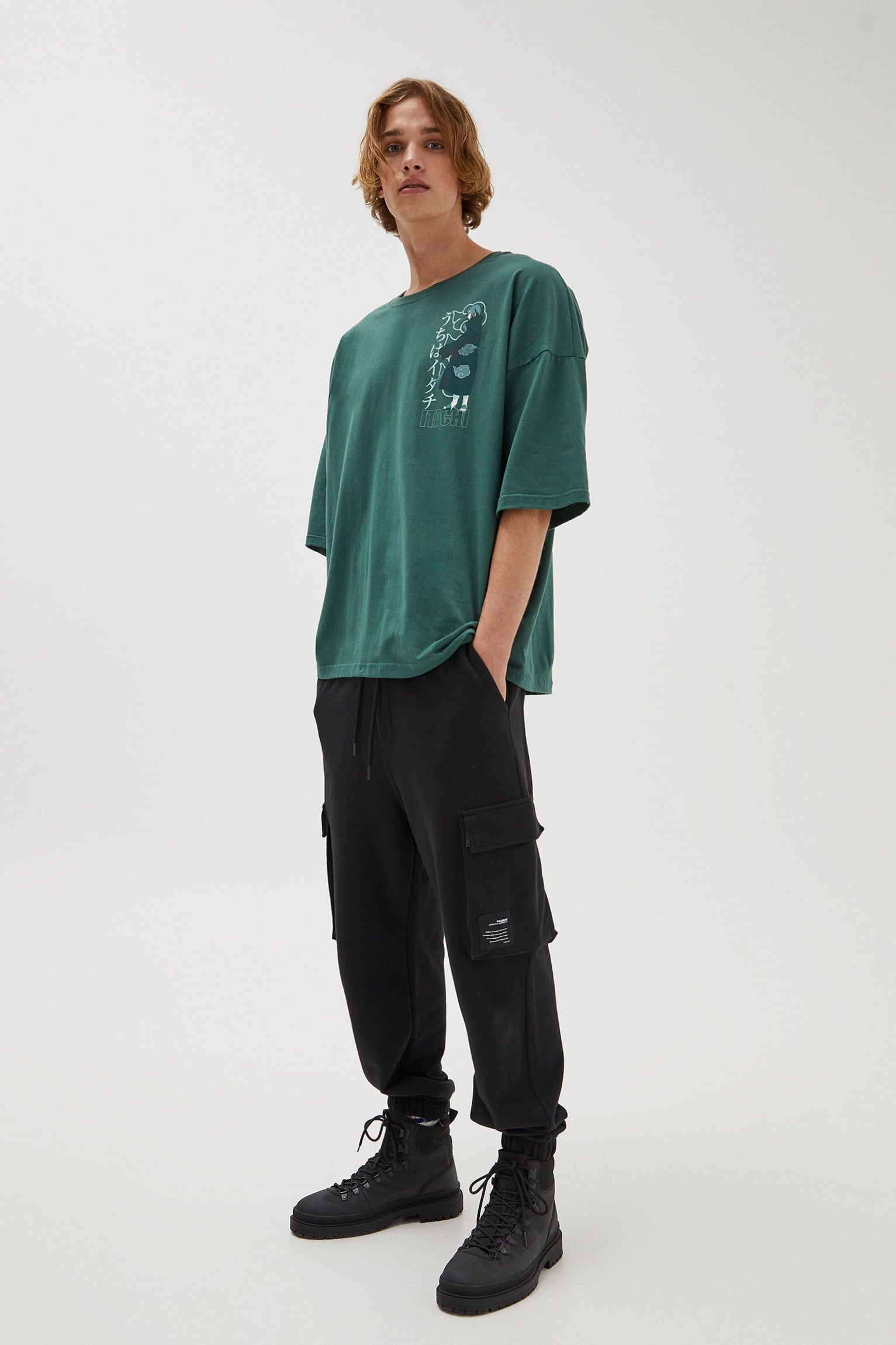 Naruto Itachi Print T-shirt 4 Naruto Itachi Print T-shirt - Image 4